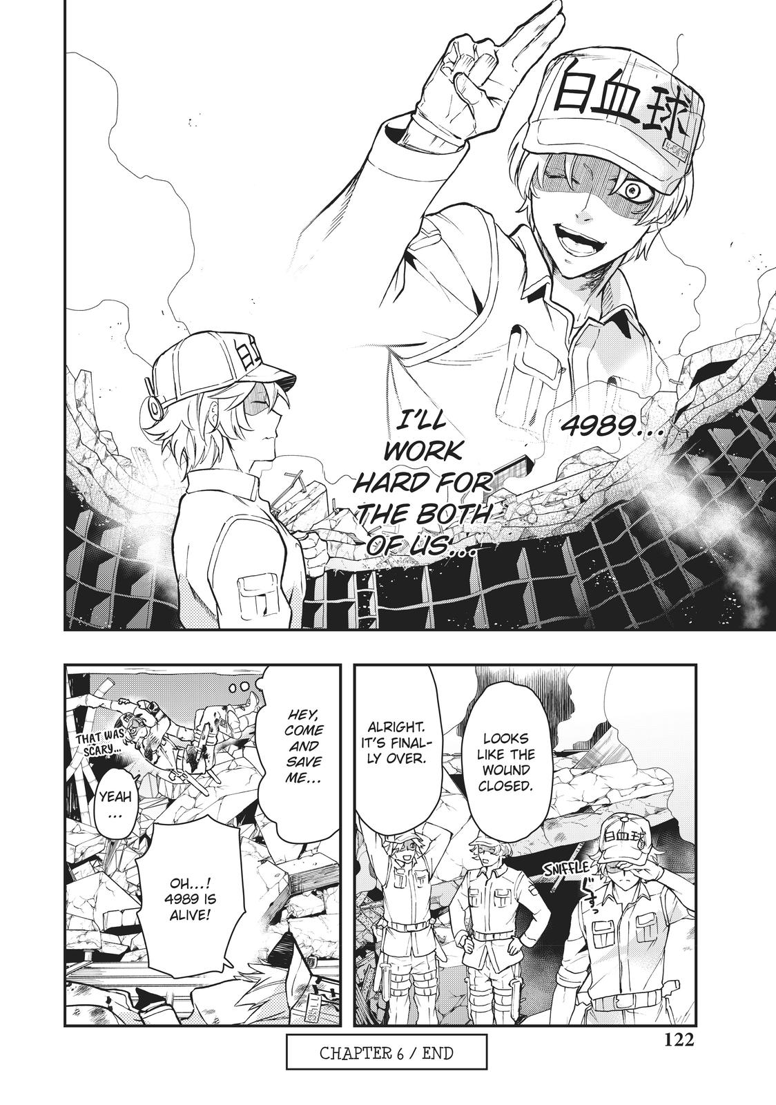 Hataraku Saibou WHITE Chapter 6 page 14 - Chapter 6