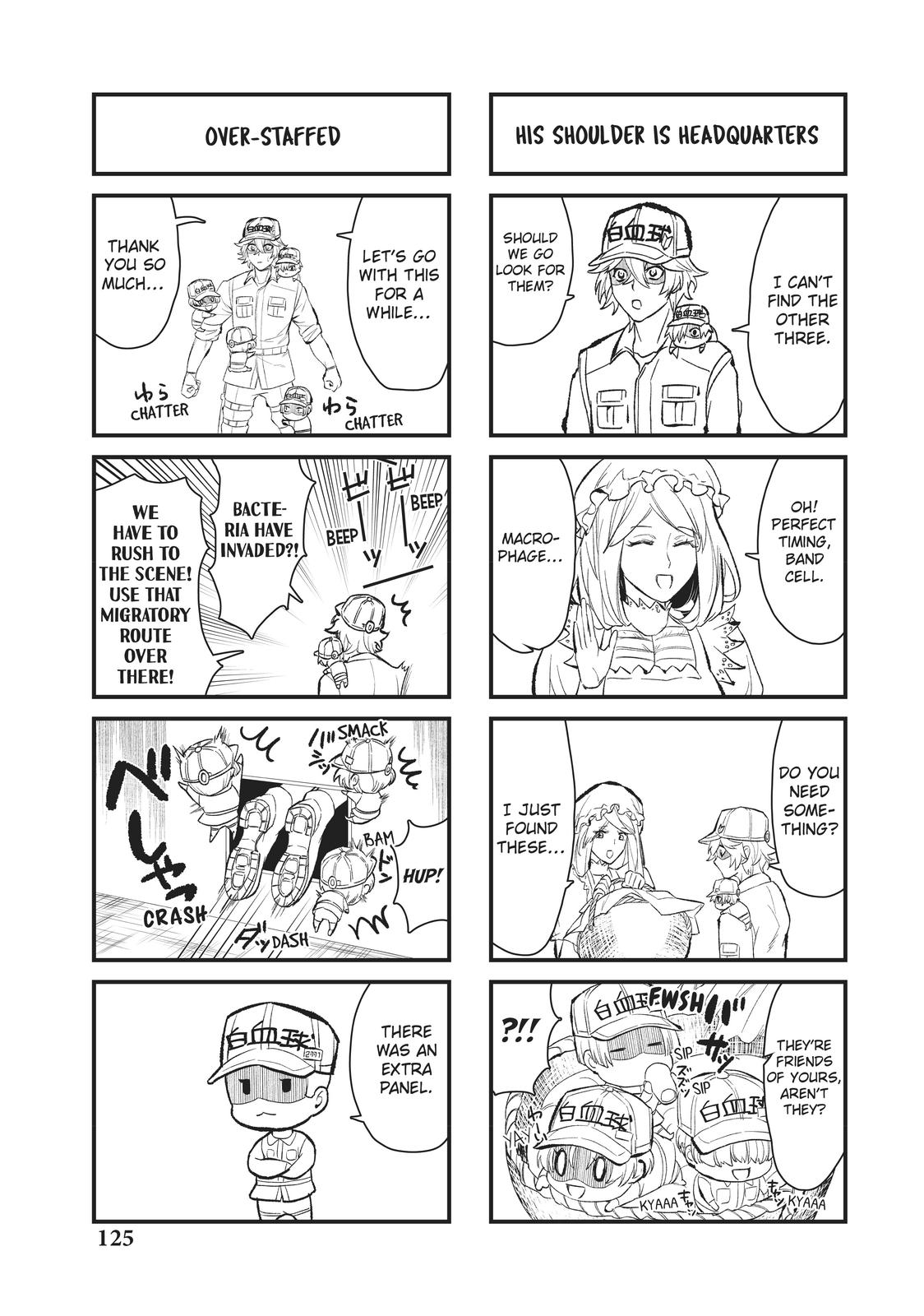 Hataraku Saibou WHITE Chapter 6 page 17 - Chapter 6