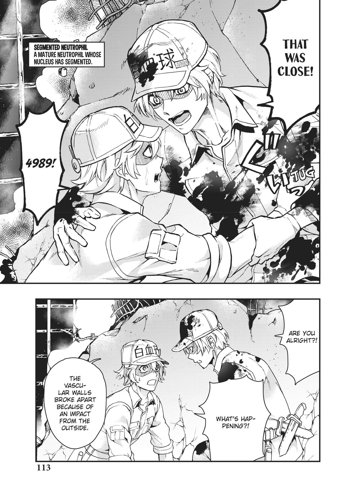 Hataraku Saibou WHITE Chapter 6 page 5 - Chapter 6
