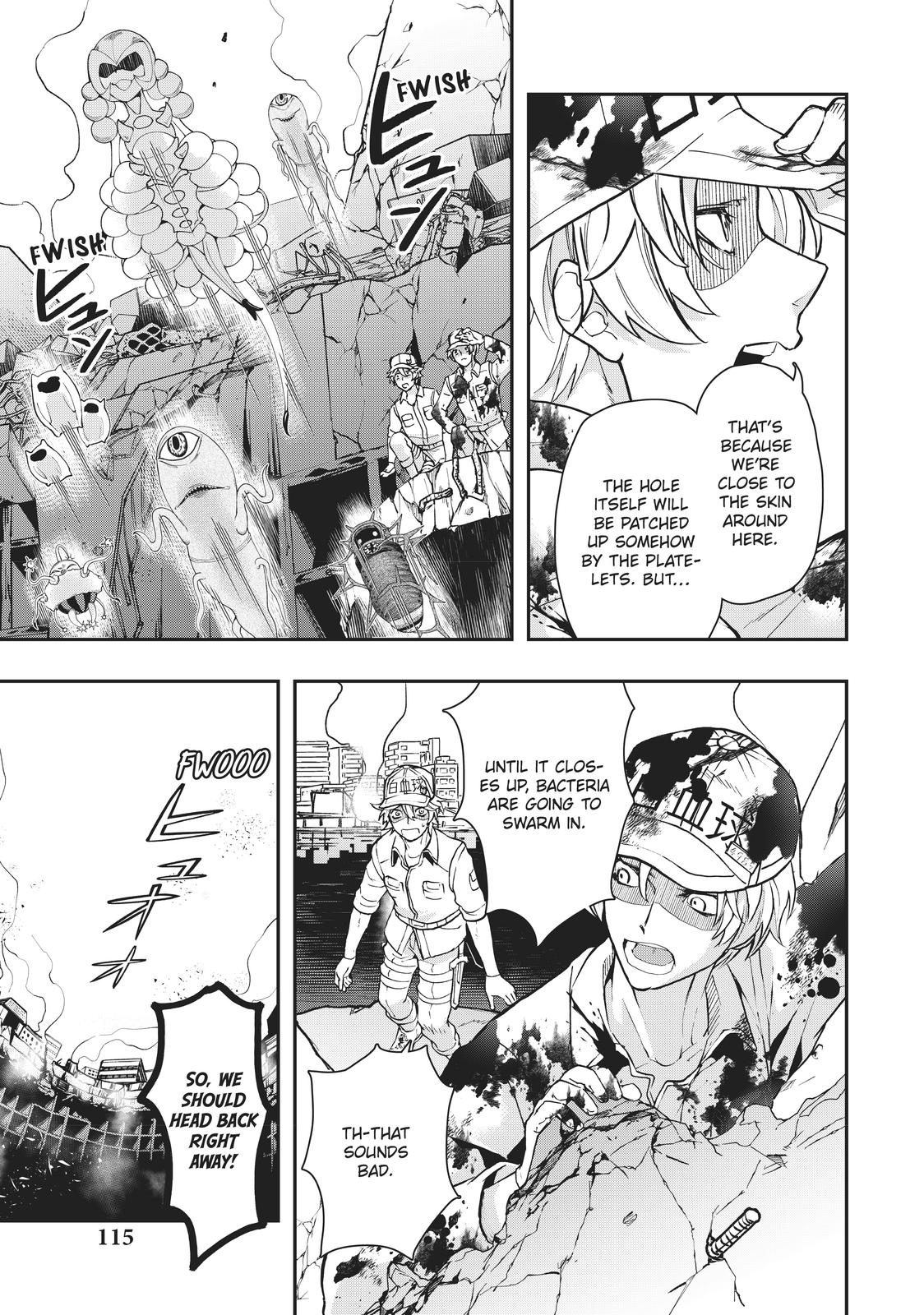 Hataraku Saibou WHITE Chapter 6 page 7 - Chapter 6