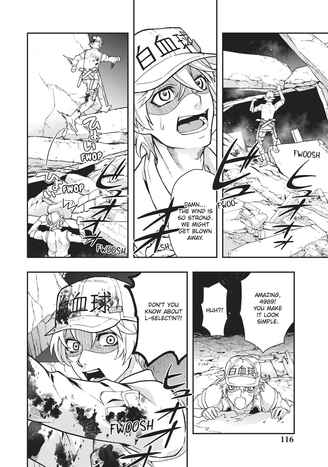 Hataraku Saibou WHITE Chapter 6 page 8 - Chapter 6