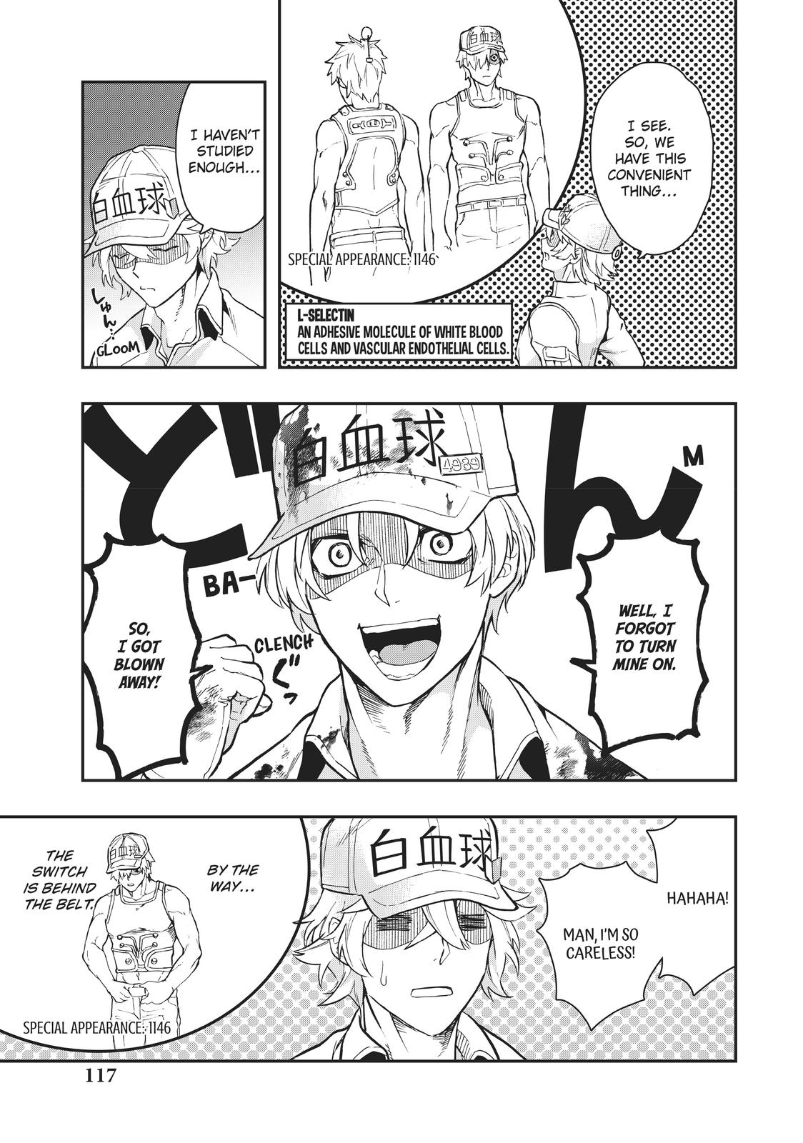 Hataraku Saibou WHITE Chapter 6 page 9 - Chapter 6