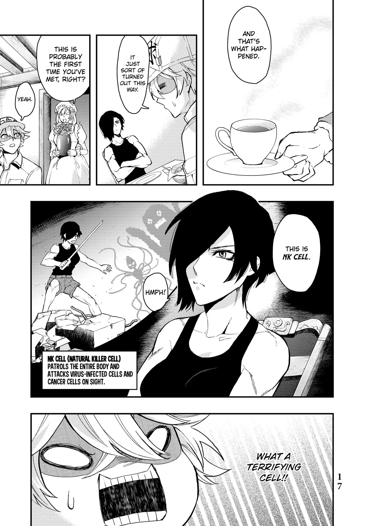 Hataraku Saibou WHITE Chapter 7 page 18 - Chapter 7