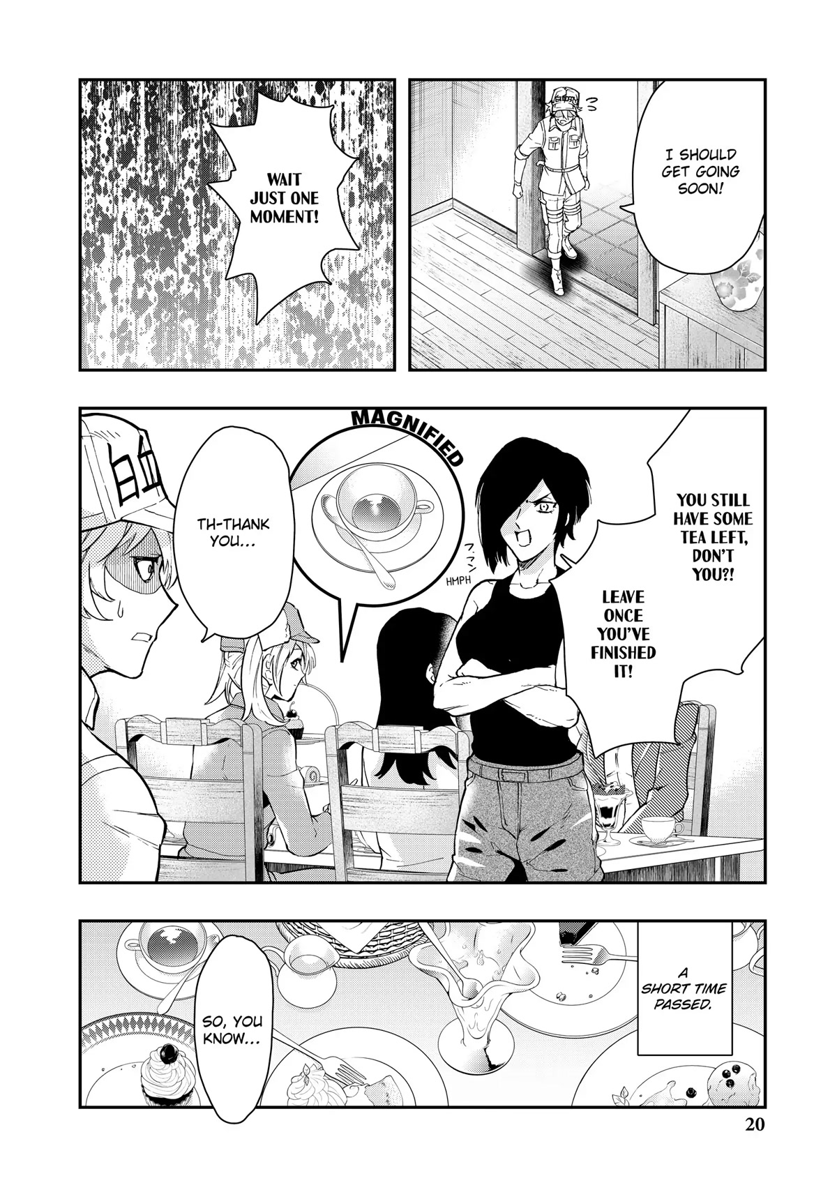 Hataraku Saibou WHITE Chapter 7 page 21 - Chapter 7
