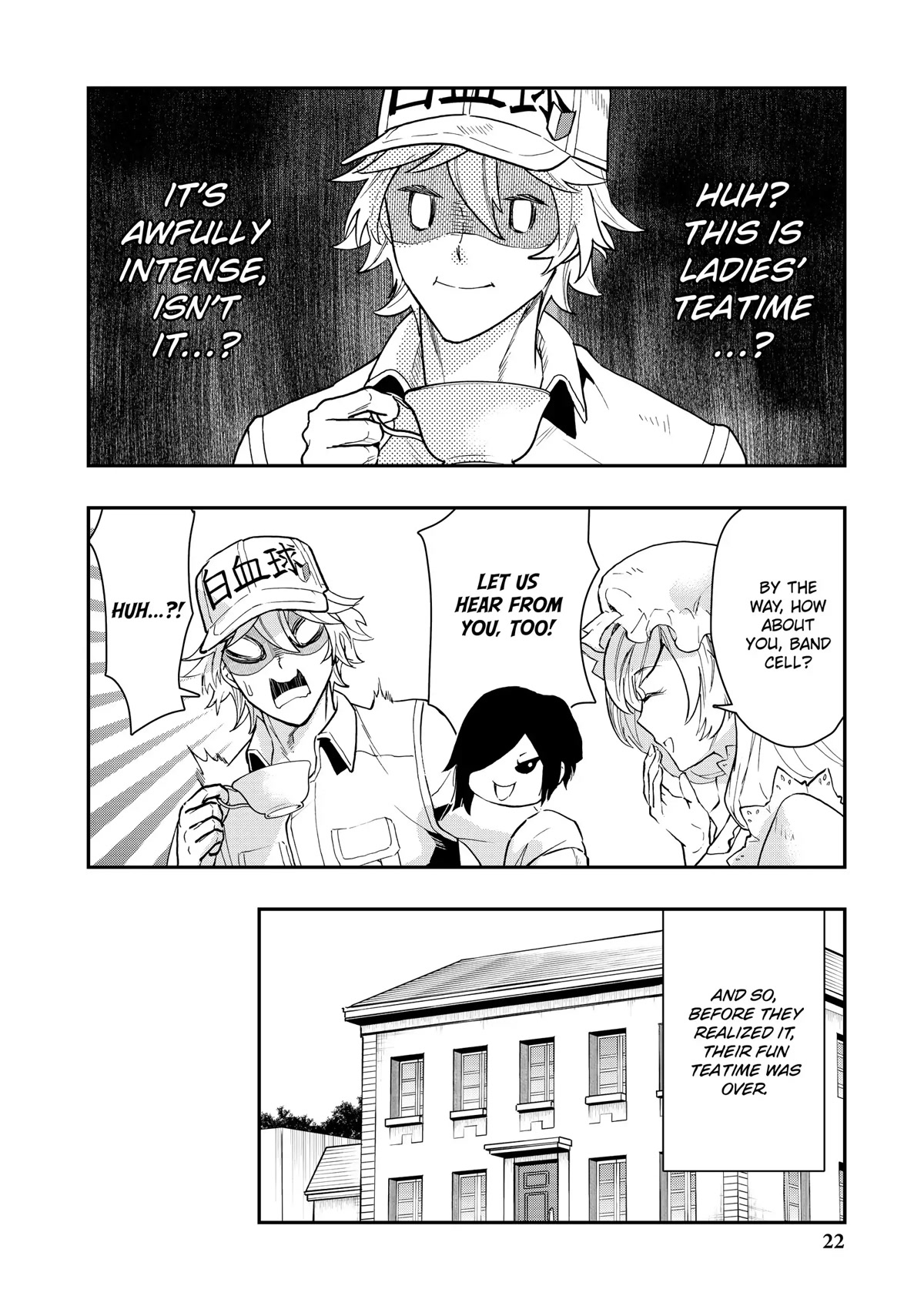 Hataraku Saibou WHITE Chapter 7 page 23 - Chapter 7