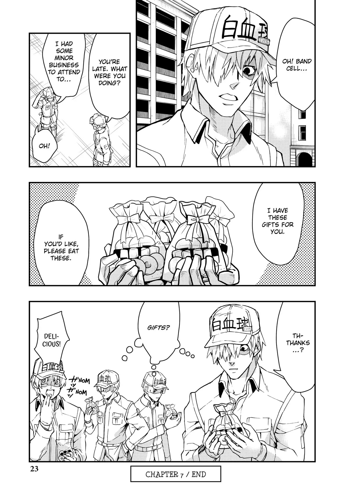 Hataraku Saibou WHITE Chapter 7 page 24 - Chapter 7