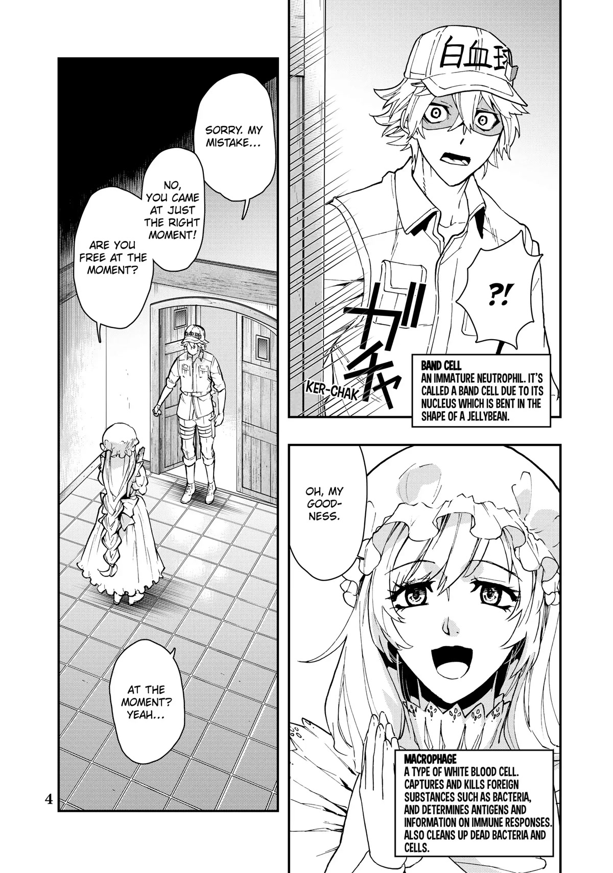 Hataraku Saibou WHITE Chapter 7 page 5 - Chapter 7