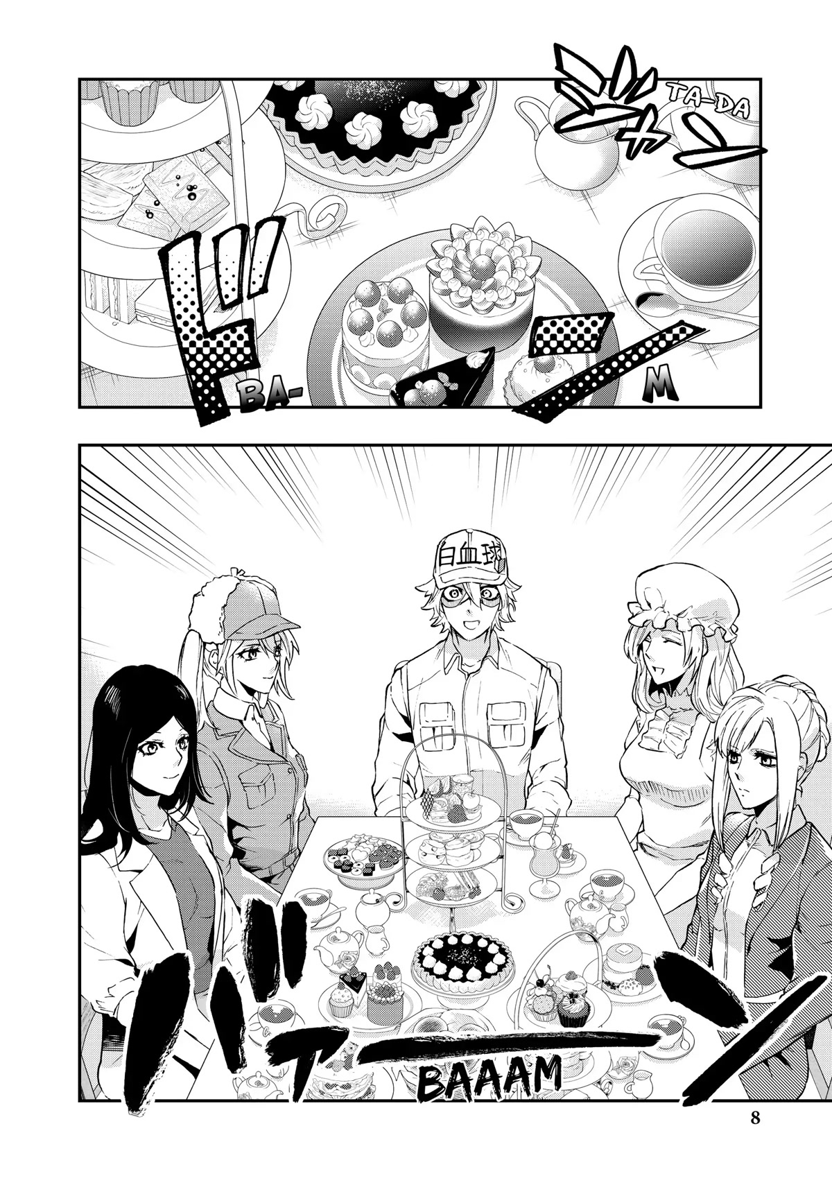 Hataraku Saibou WHITE Chapter 7 page 9 - Chapter 7