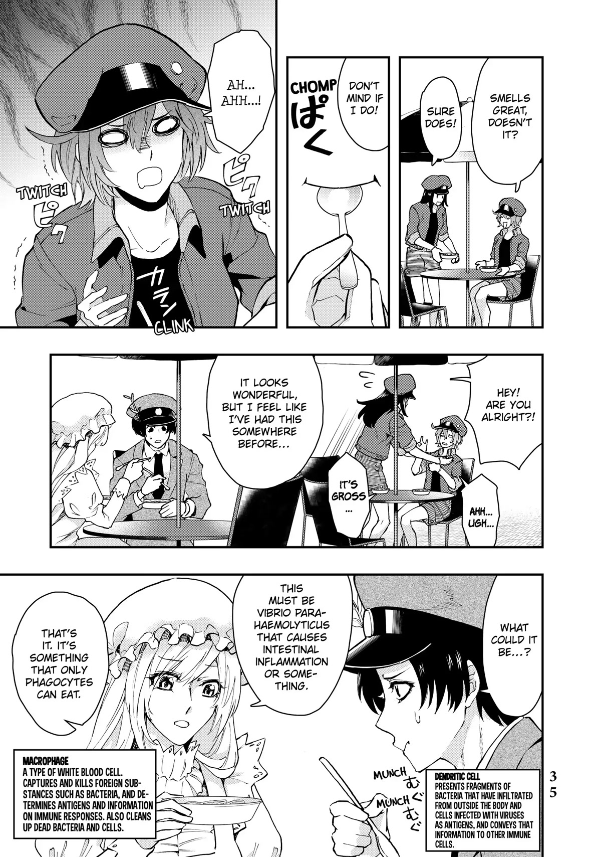 Hataraku Saibou WHITE Chapter 8 page 11 - Chapter 8