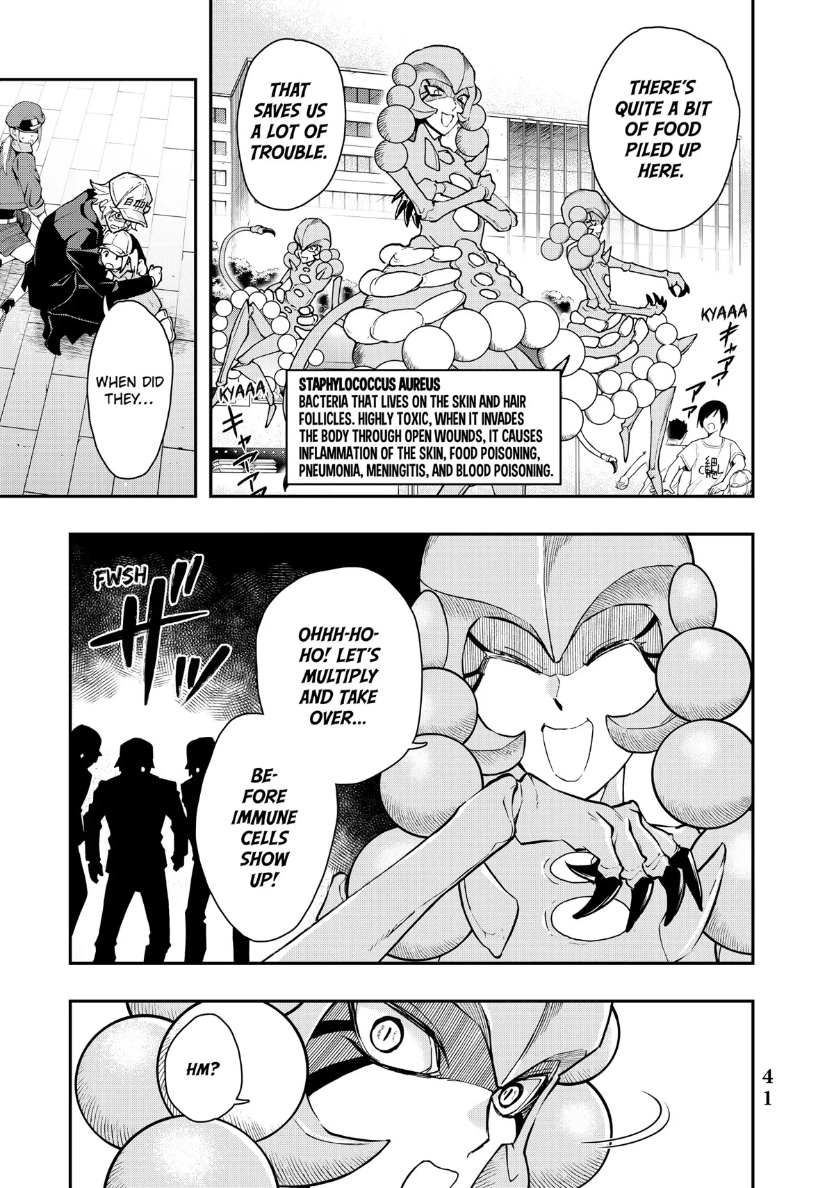 Hataraku Saibou WHITE Chapter 8 page 17 - Chapter 8