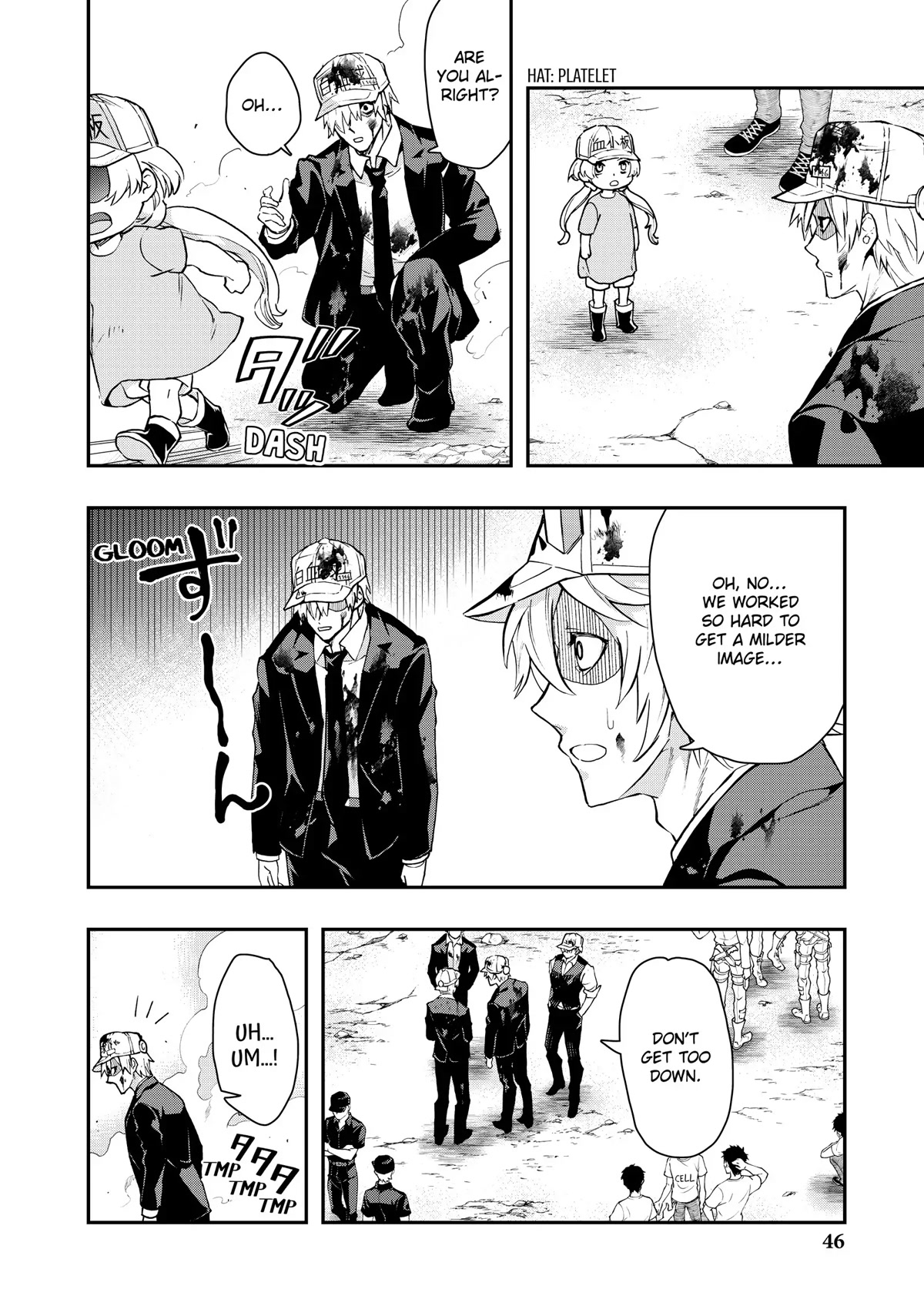 Hataraku Saibou WHITE Chapter 8 page 21 - Chapter 8
