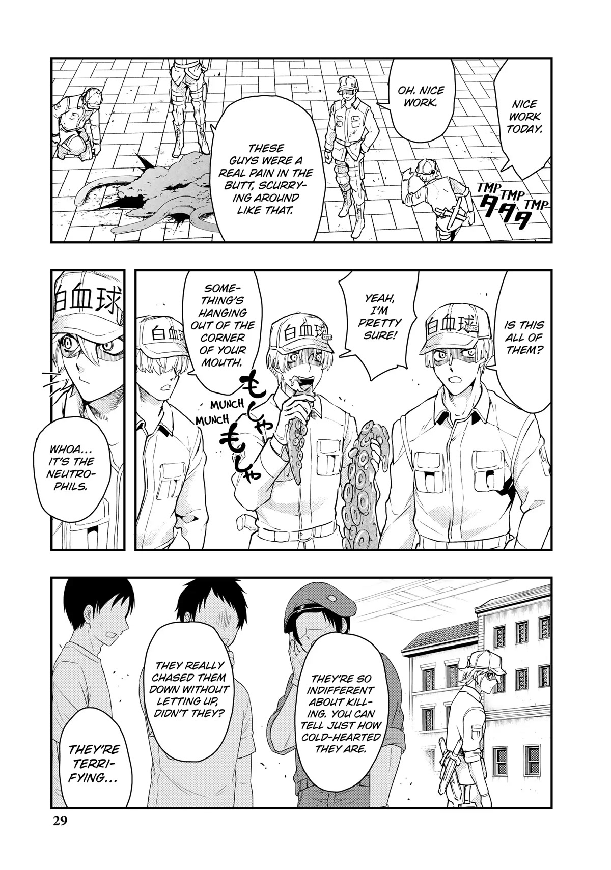 Hataraku Saibou WHITE Chapter 8 page 5 - Chapter 8
