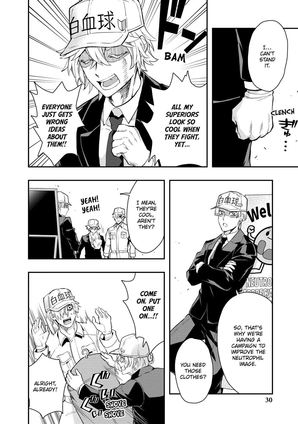 Hataraku Saibou WHITE Chapter 8 page 6 - Chapter 8