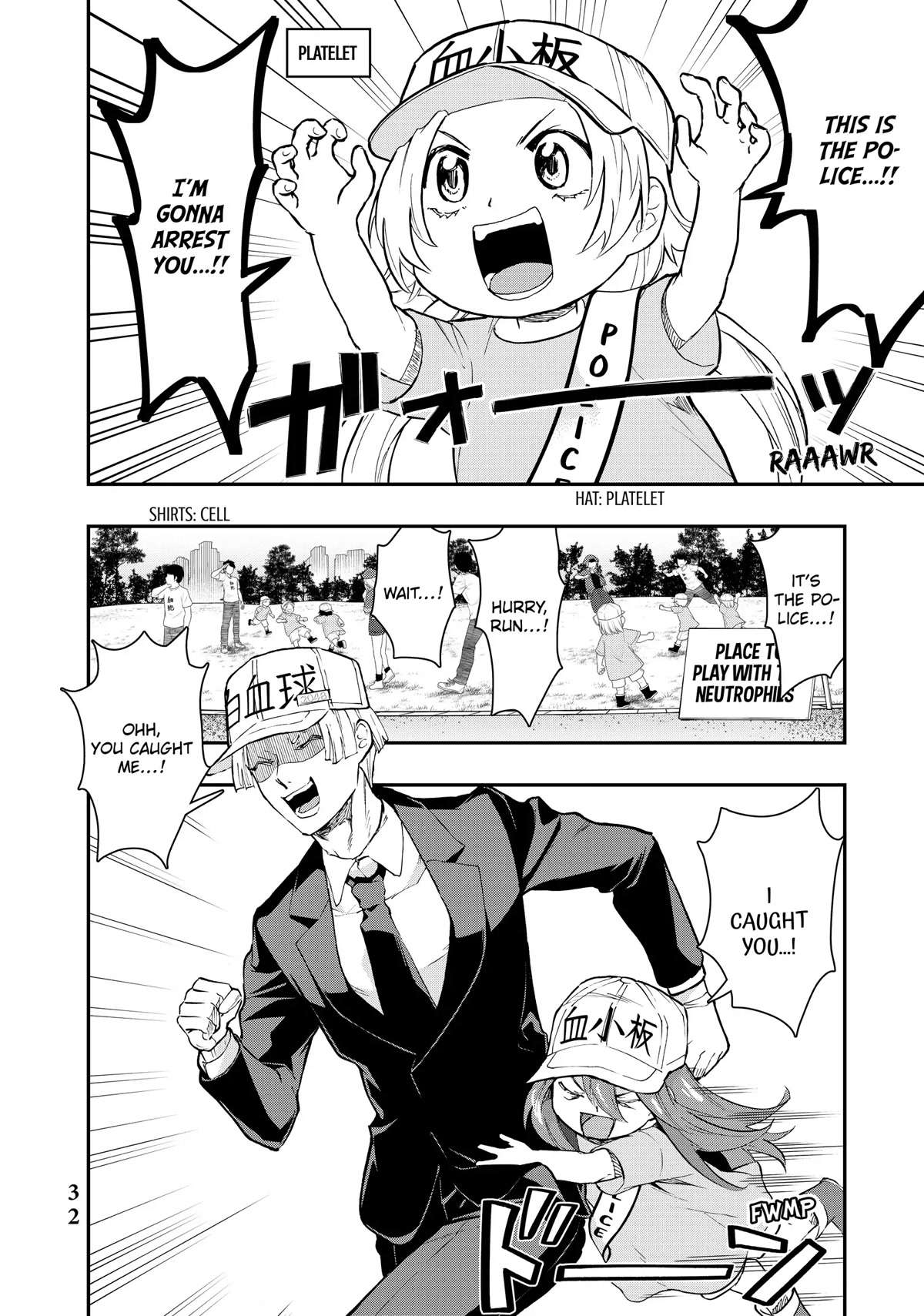 Hataraku Saibou WHITE Chapter 8 page 8 - Chapter 8