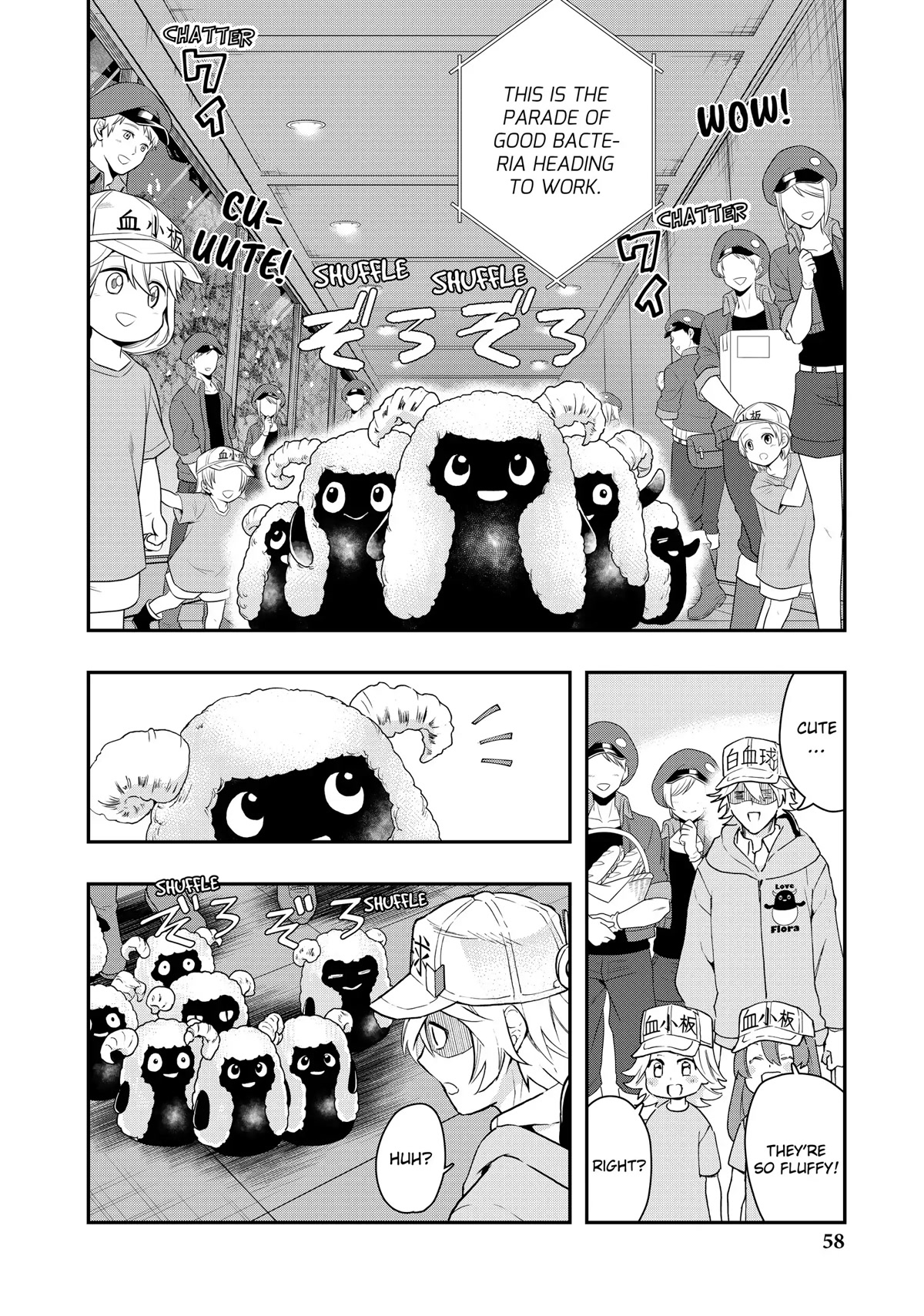 Hataraku Saibou WHITE Chapter 9 page 10 - Chapter 9