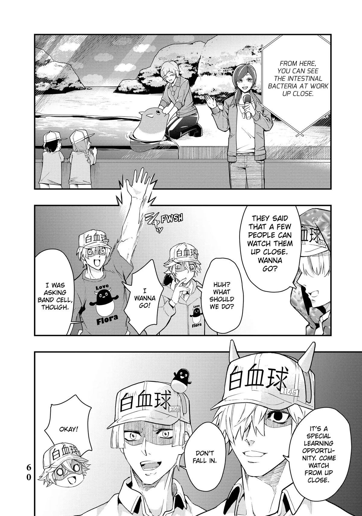Hataraku Saibou WHITE Chapter 9 page 12 - Chapter 9