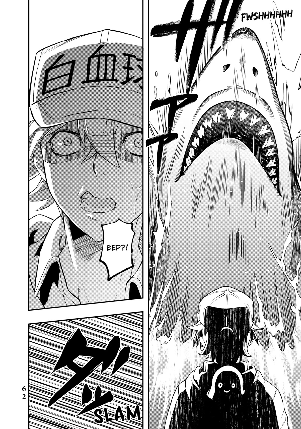 Hataraku Saibou WHITE Chapter 9 page 14 - Chapter 9