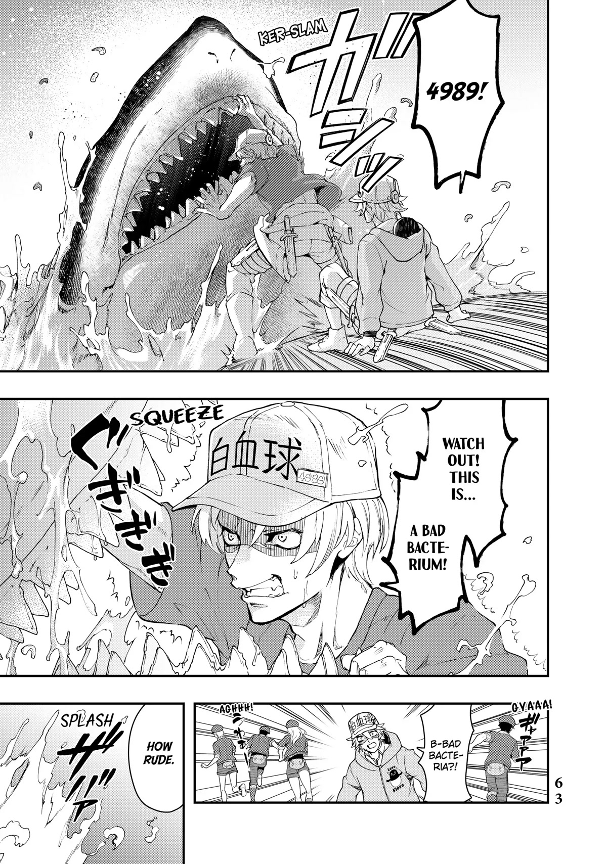 Hataraku Saibou WHITE Chapter 9 page 15 - Chapter 9