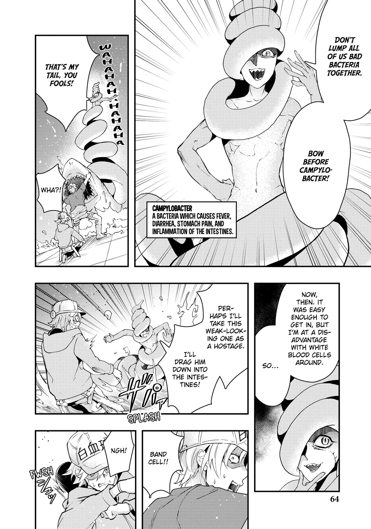 Hataraku Saibou WHITE Chapter 9 page 16 - Chapter 9