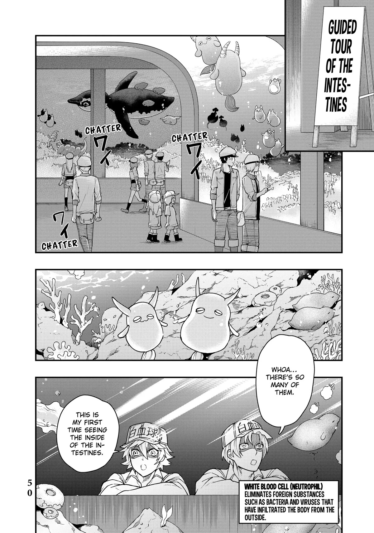 Hataraku Saibou WHITE Chapter 9 page 2 - Chapter 9