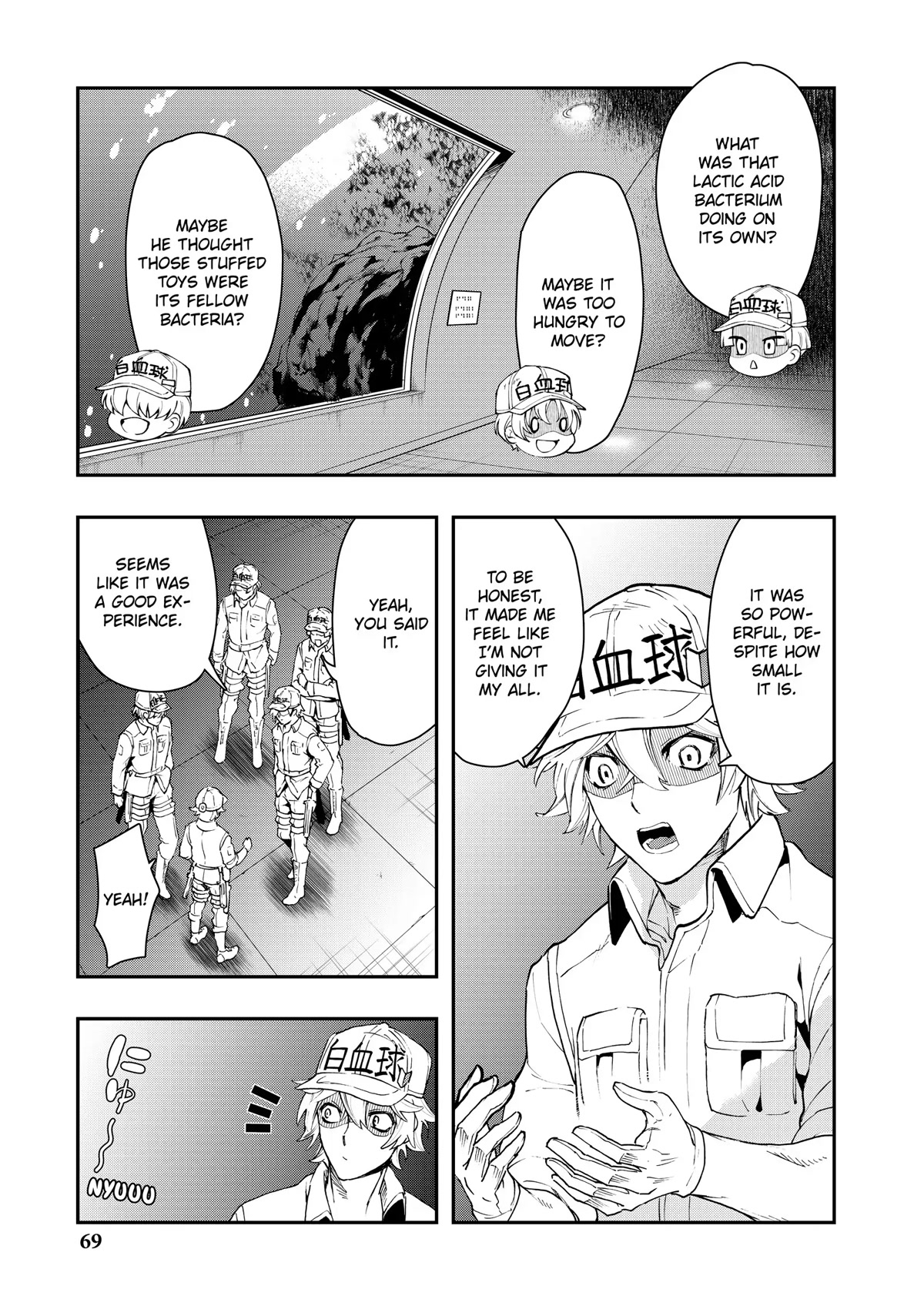 Hataraku Saibou WHITE Chapter 9 page 21 - Chapter 9