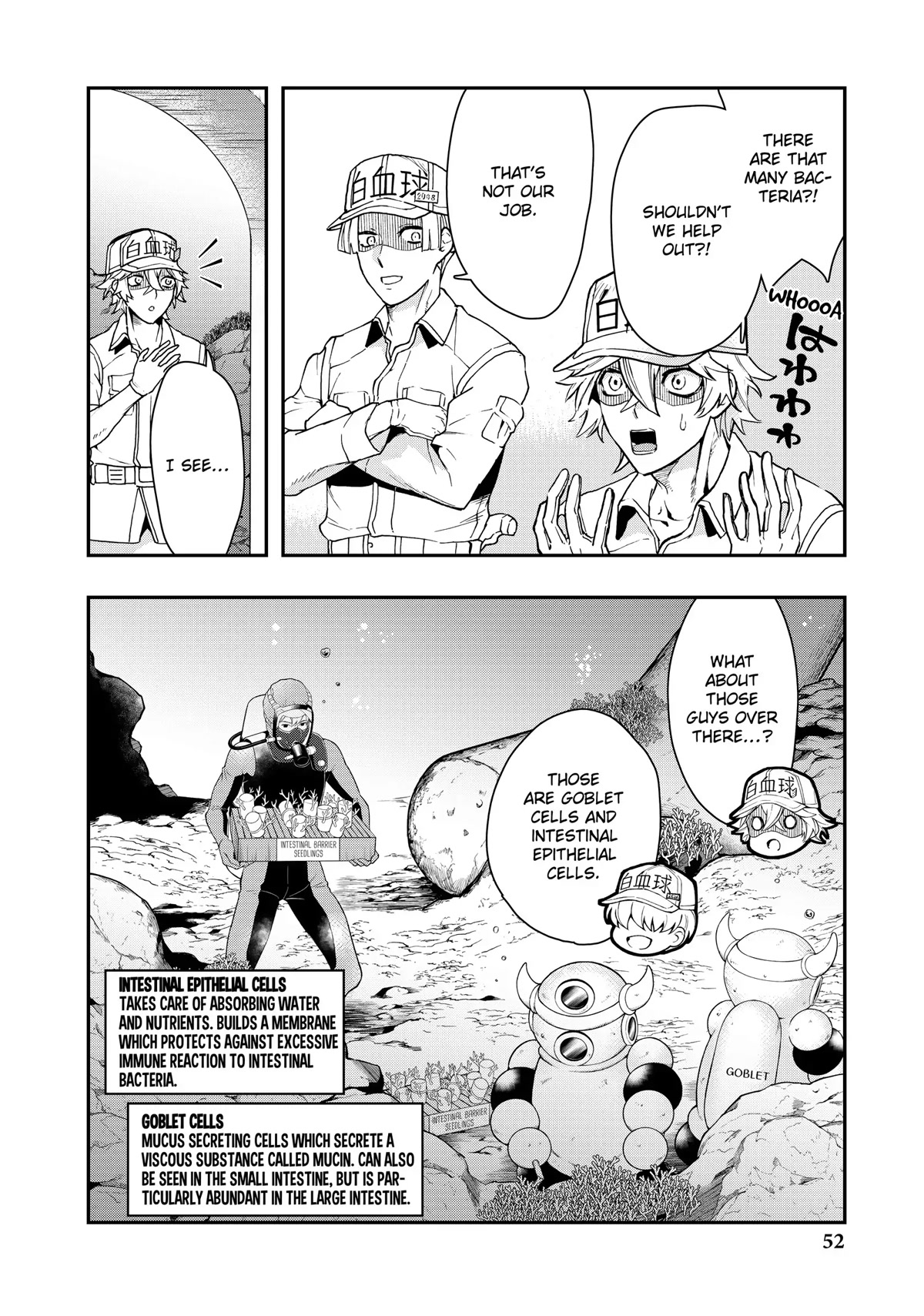 Hataraku Saibou WHITE Chapter 9 page 4 - Chapter 9