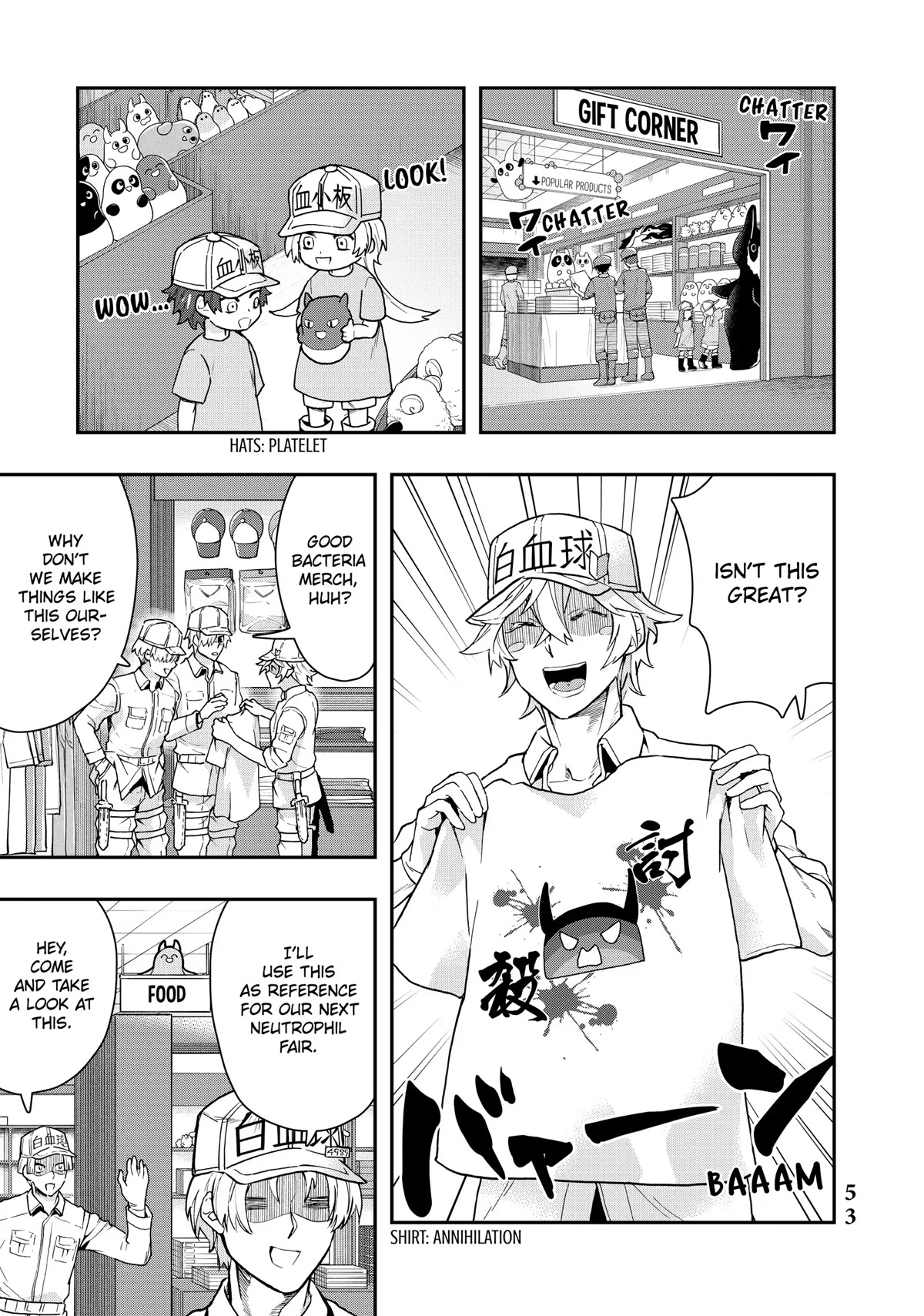 Hataraku Saibou WHITE Chapter 9 page 5 - Chapter 9