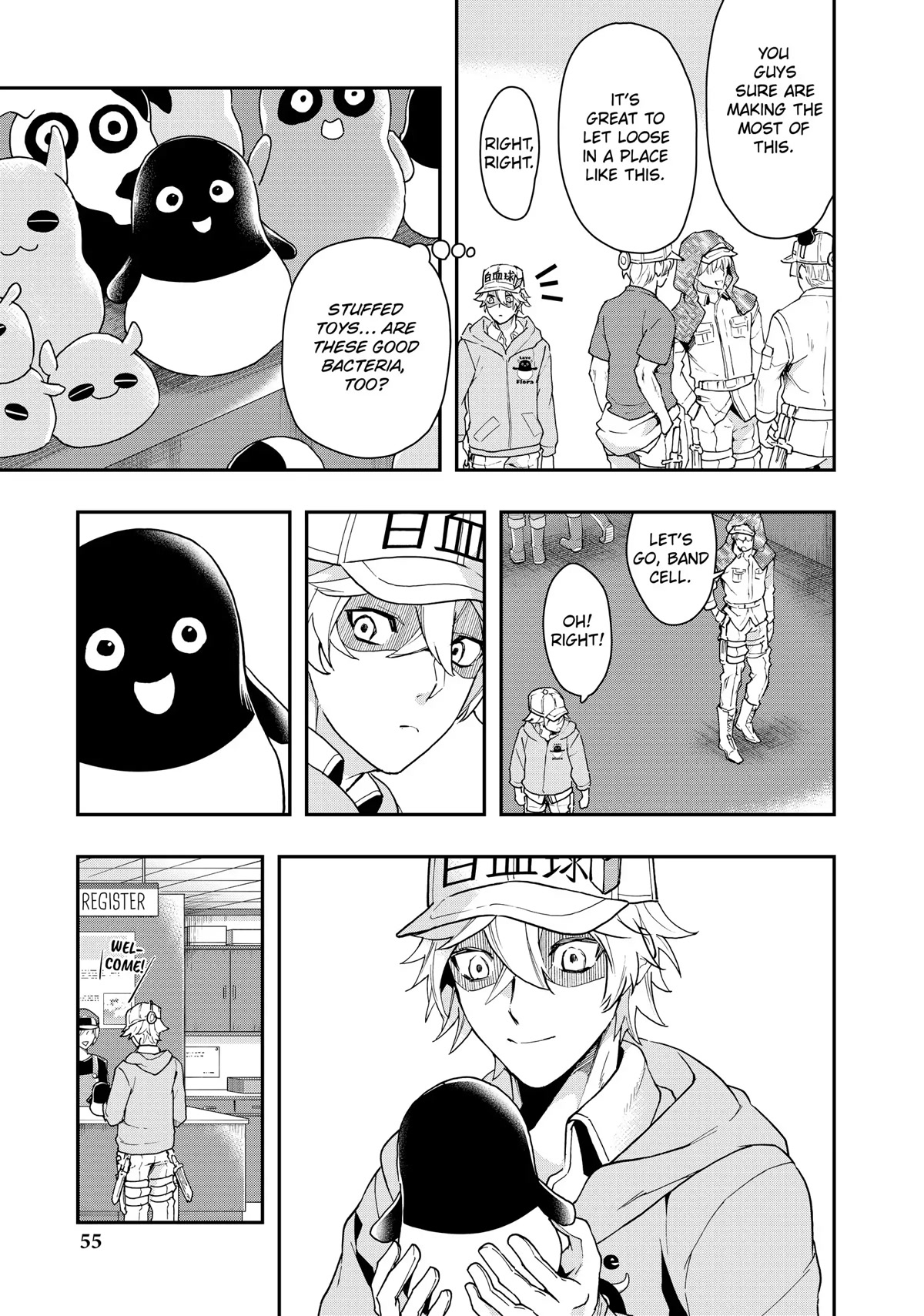 Hataraku Saibou WHITE Chapter 9 page 7 - Chapter 9