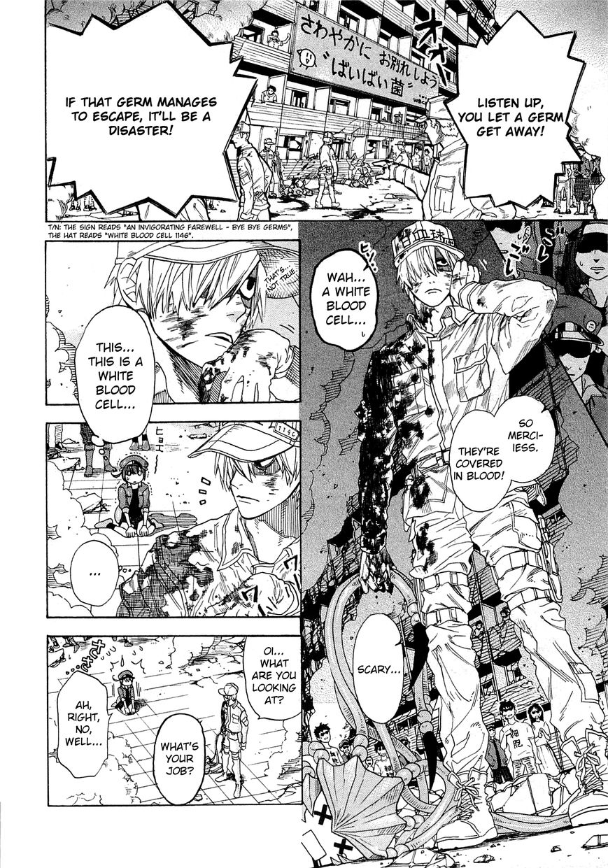 Hataraku Saibou Chapter 1 page 13 - Chapter 1 : Pneumococcus