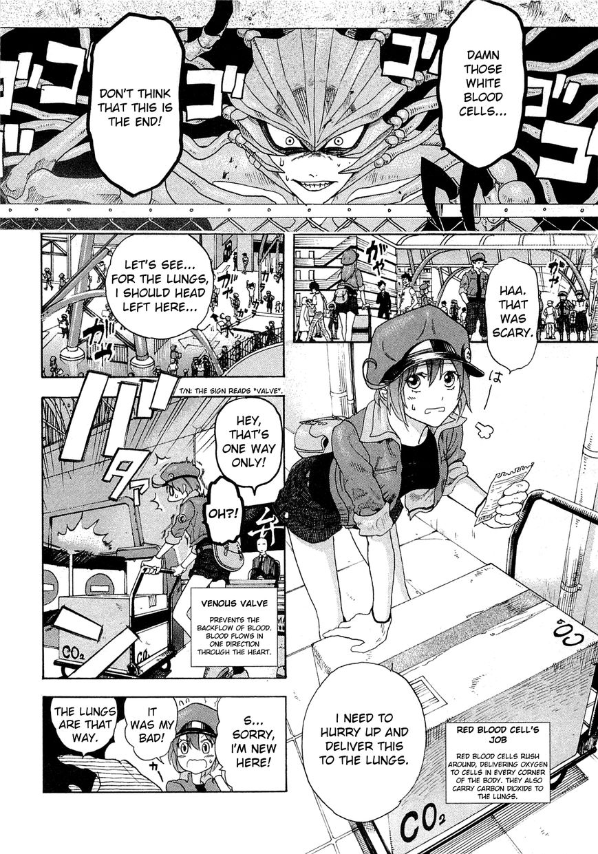Hataraku Saibou Chapter 1 page 15 - Chapter 1 : Pneumococcus