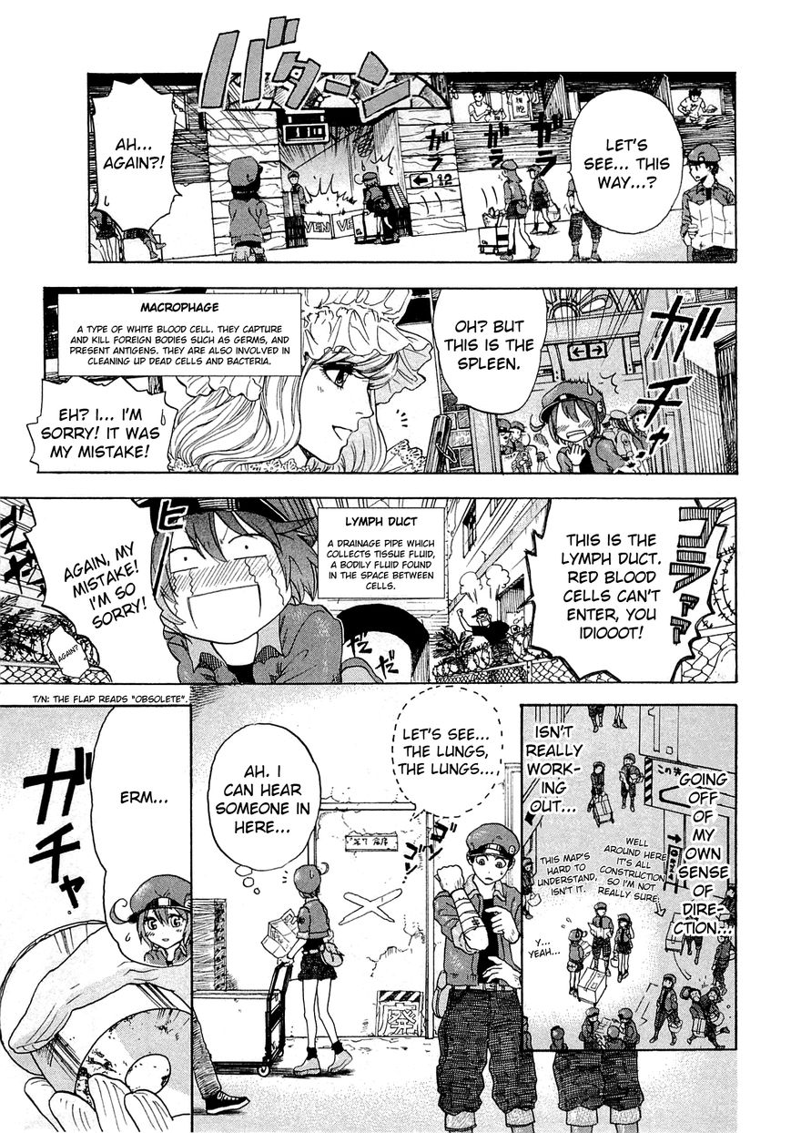 Hataraku Saibou Chapter 1 page 16 - Chapter 1 : Pneumococcus
