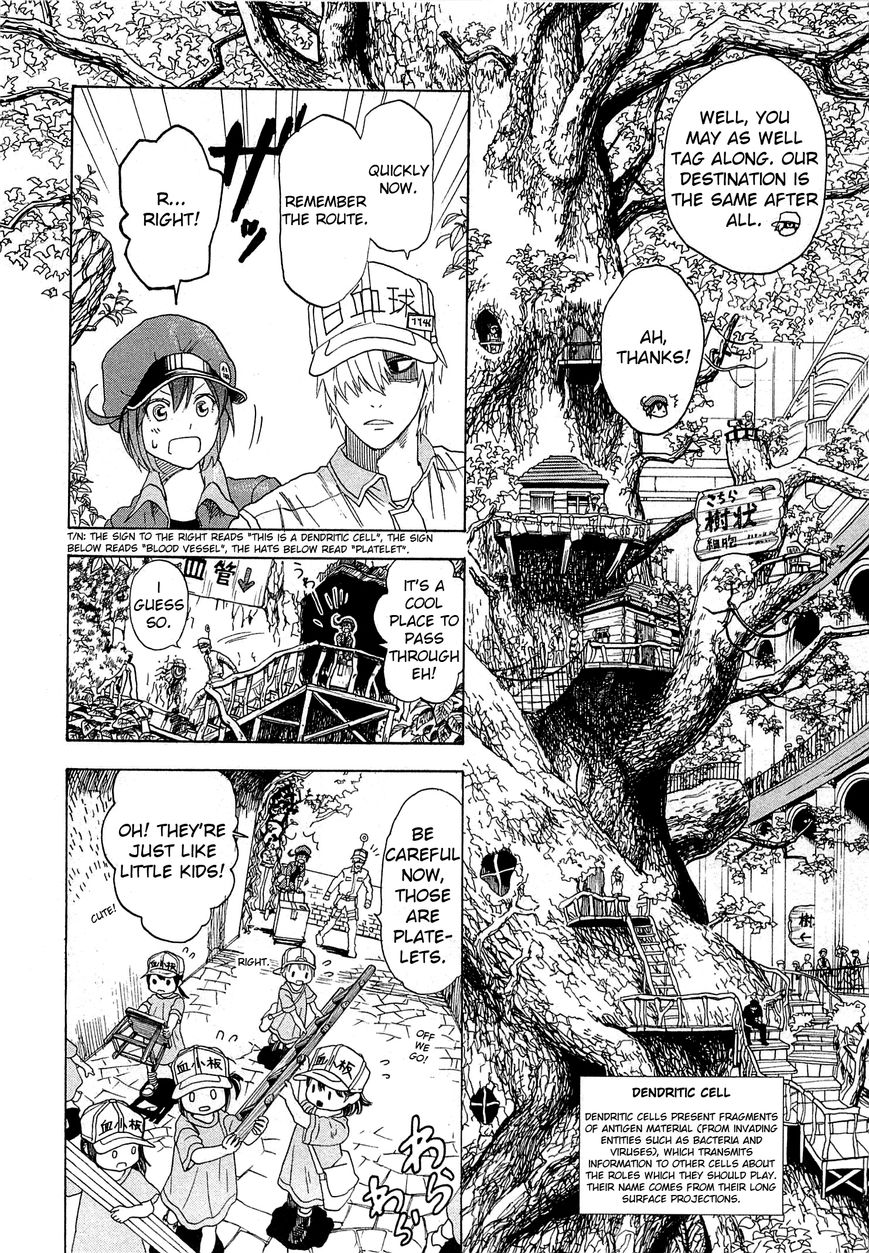 Hataraku Saibou Chapter 1 page 25 - Chapter 1 : Pneumococcus