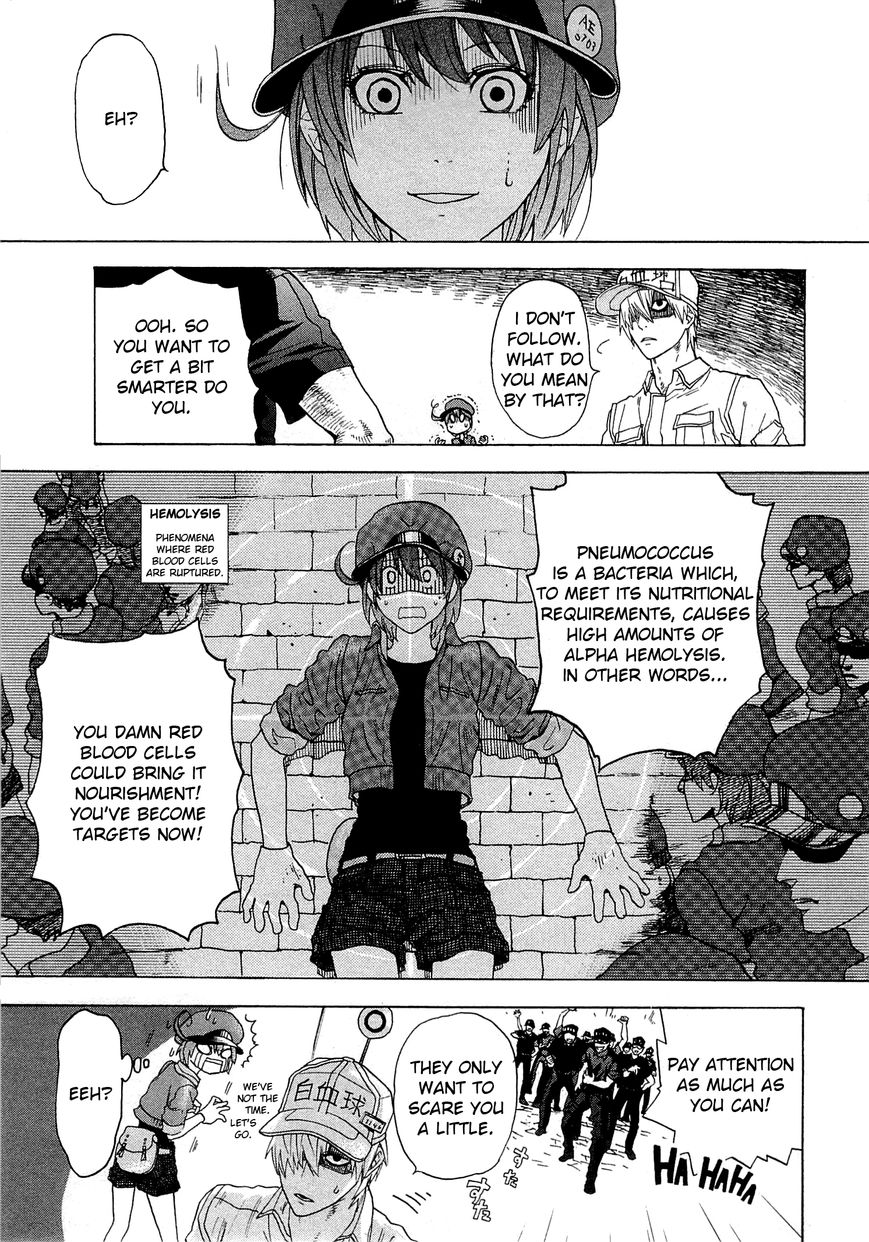 Hataraku Saibou Chapter 1 page 30 - Chapter 1 : Pneumococcus