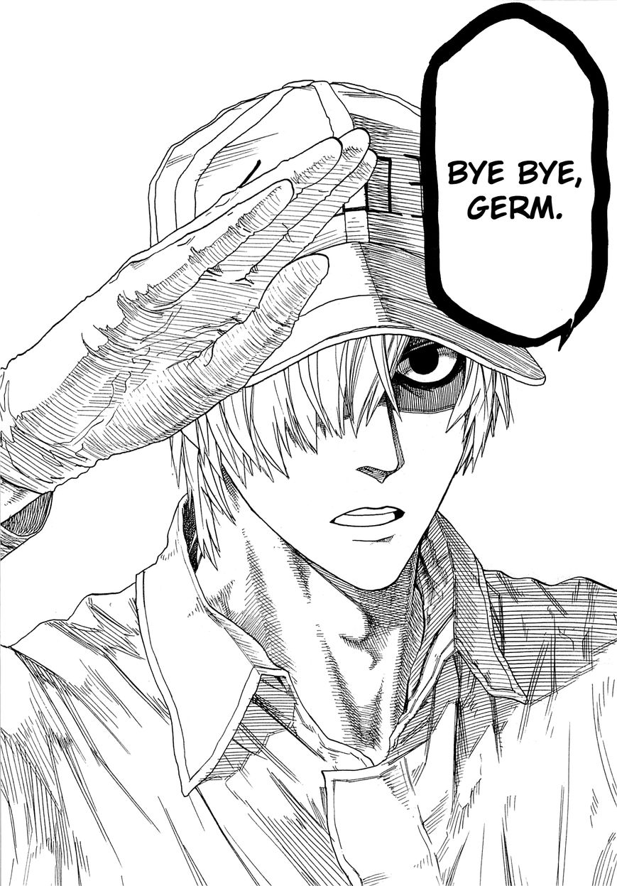 Hataraku Saibou Chapter 1 page 55 - Chapter 1 : Pneumococcus