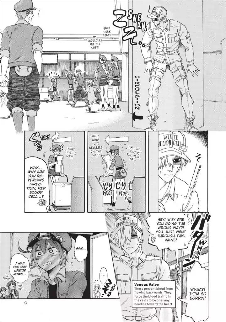 Hataraku Saibou Chapter 10 page 10 - Chapter 10: The Circulatory System