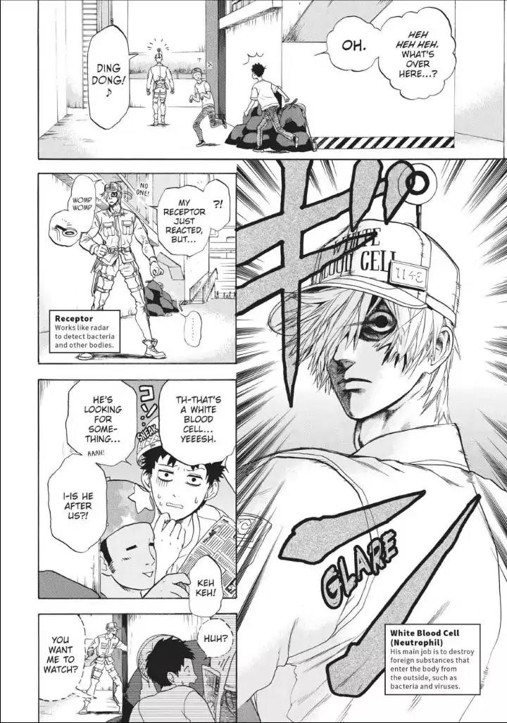 Hataraku Saibou Chapter 11 page 10 - Chapter 11: The Common Cold
