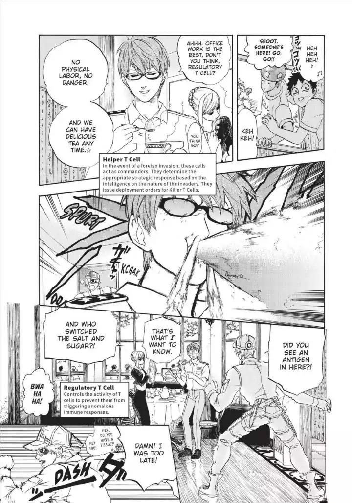 Hataraku Saibou Chapter 11 page 13 - Chapter 11: The Common Cold