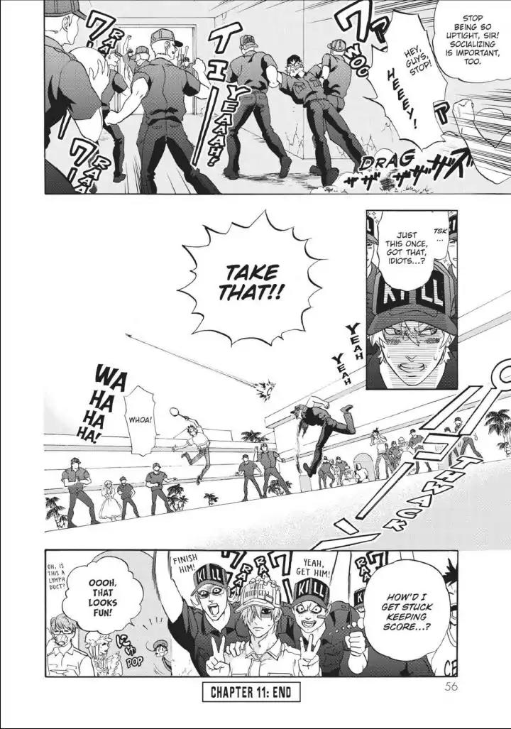Hataraku Saibou Chapter 11 page 28 - Chapter 11: The Common Cold