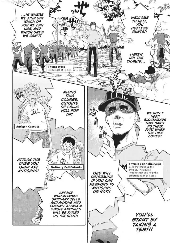 Hataraku Saibou Chapter 12 page 8 - Chapter 12: Thymocytes