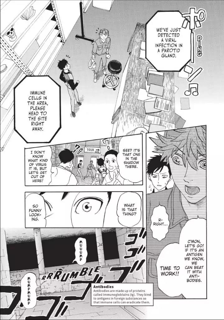 Hataraku Saibou Chapter 13 page 5 - Chapter 13: Acquired Immunity