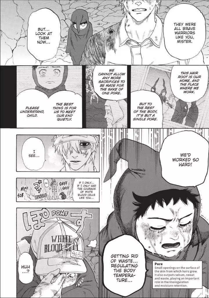 Hataraku Saibou Chapter 14 page 10 - Chapter 14: Pimple