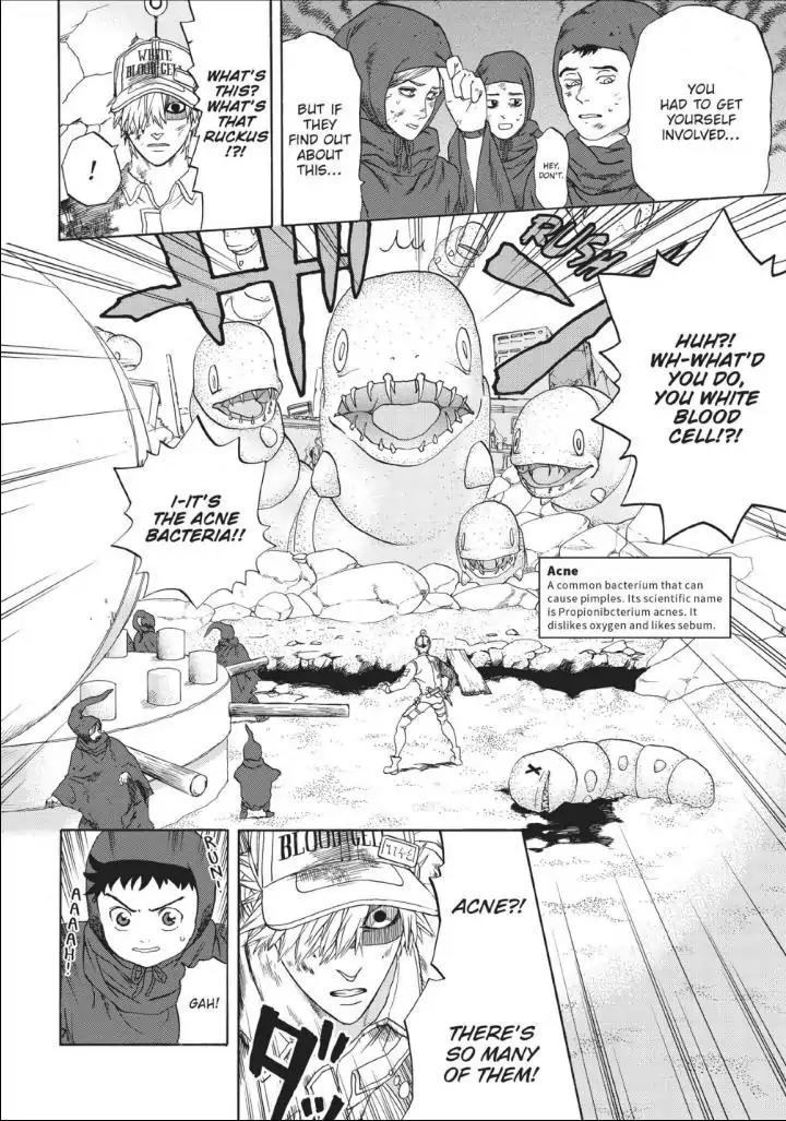 Hataraku Saibou Chapter 14 page 6 - Chapter 14: Pimple