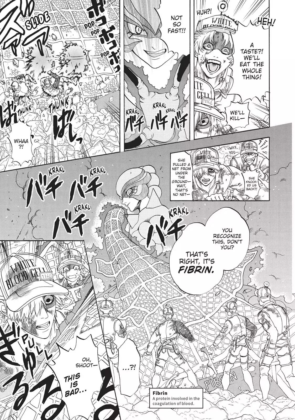 Hataraku Saibou Chapter 15 page 16 - Chapter 15: Staphylococcus Ảureus