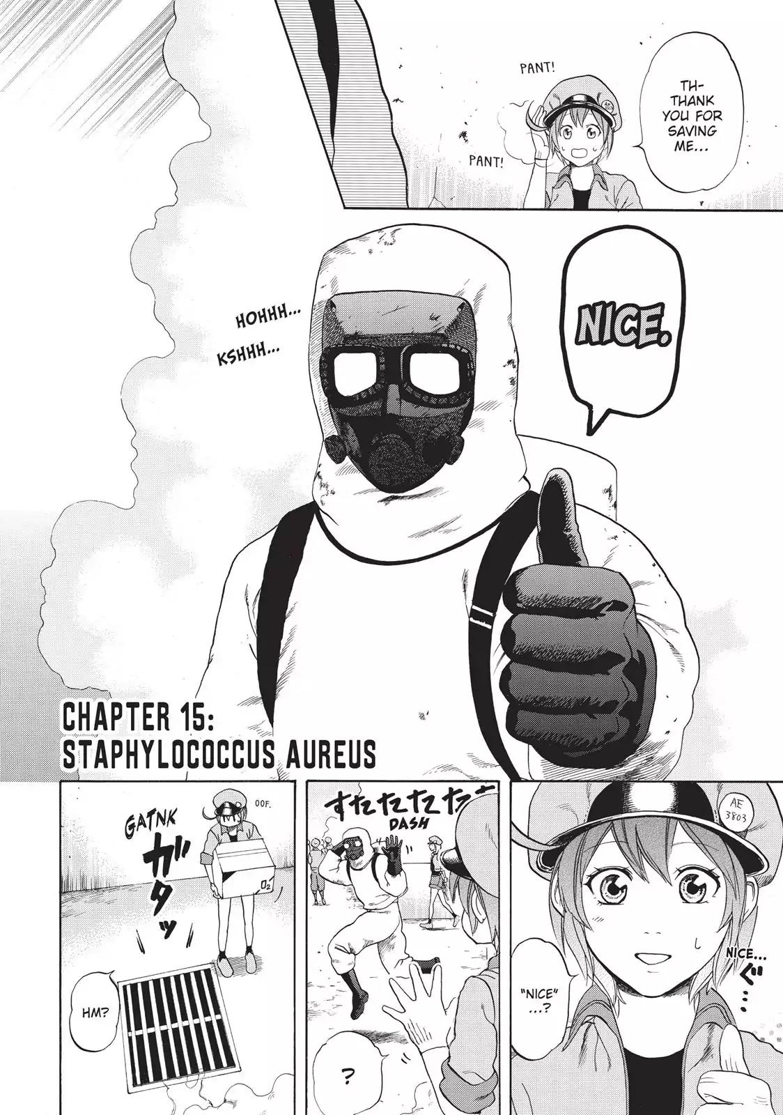 Hataraku Saibou Chapter 15 page 7 - Chapter 15: Staphylococcus Ảureus