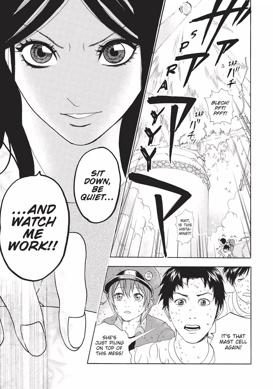 Hataraku Saibou Chapter 16 page 22 - Chapter 16: Dengue Fever