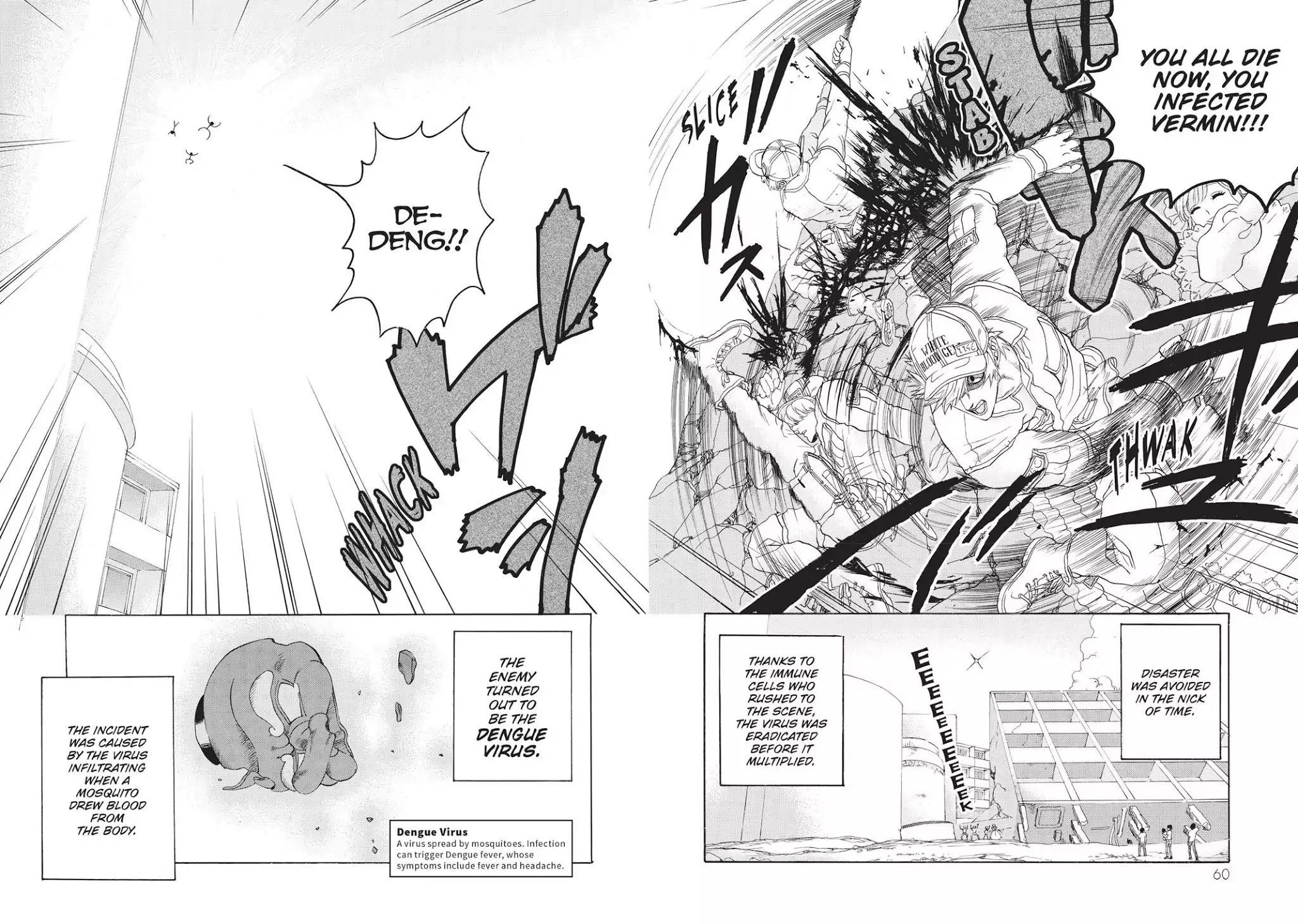 Hataraku Saibou Chapter 16 page 25 - Chapter 16: Dengue Fever