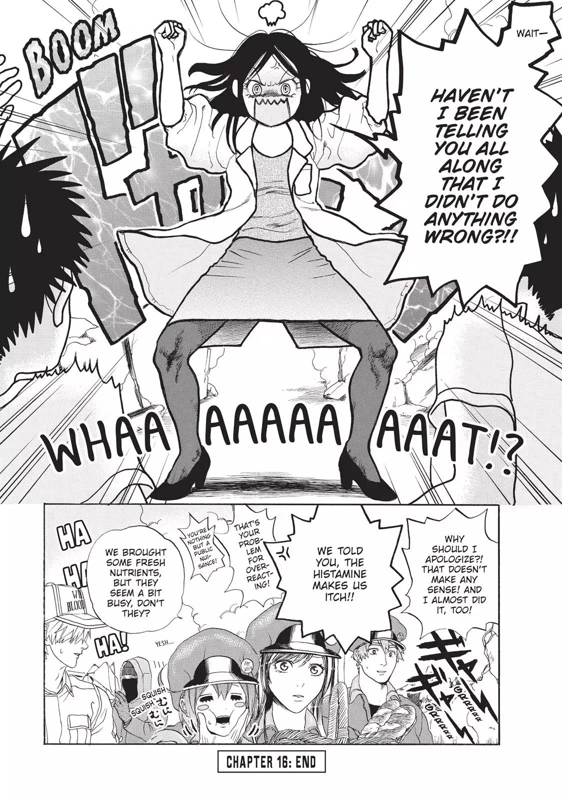Hataraku Saibou Chapter 16 page 28 - Chapter 16: Dengue Fever