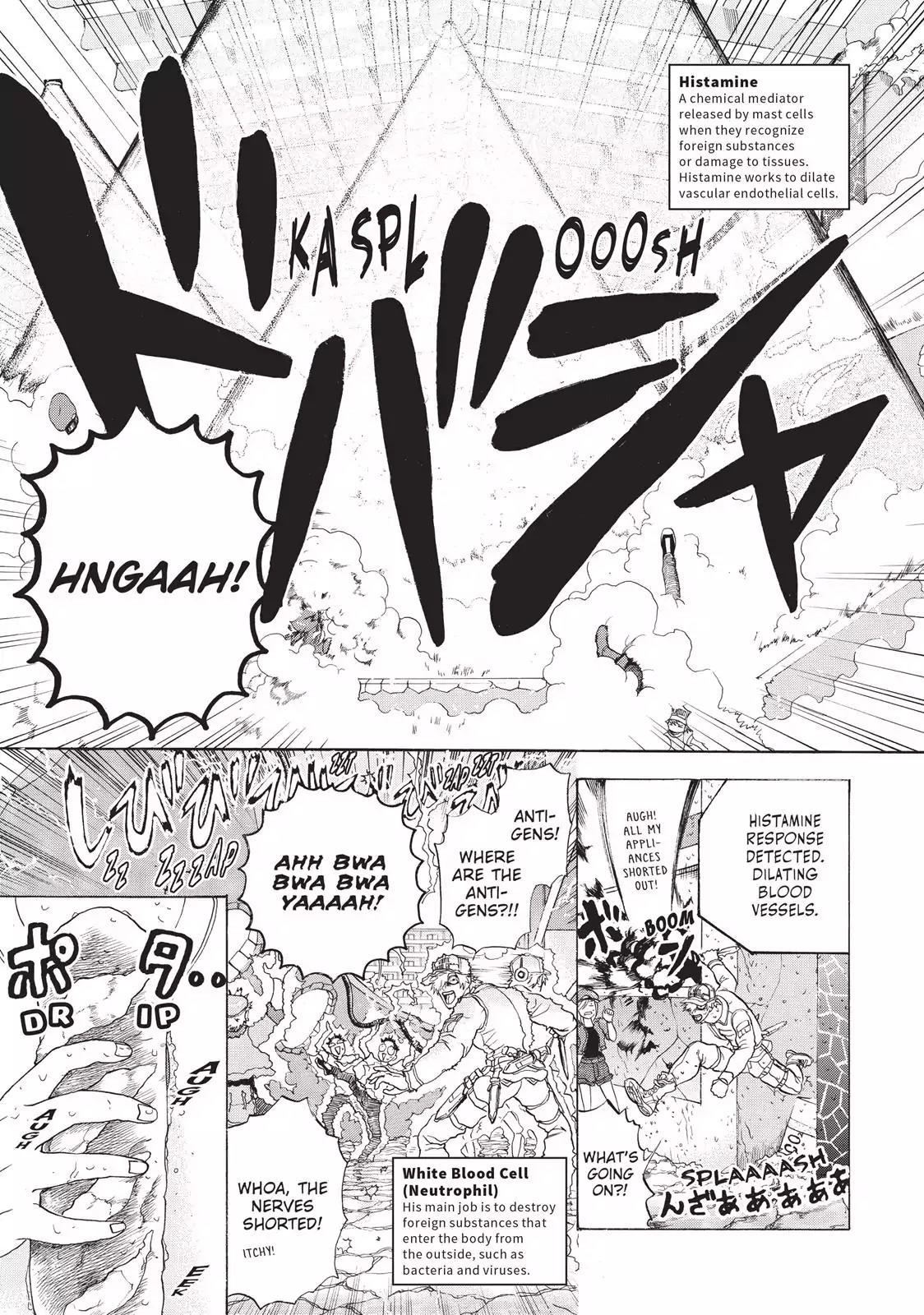 Hataraku Saibou Chapter 16 page 3 - Chapter 16: Dengue Fever