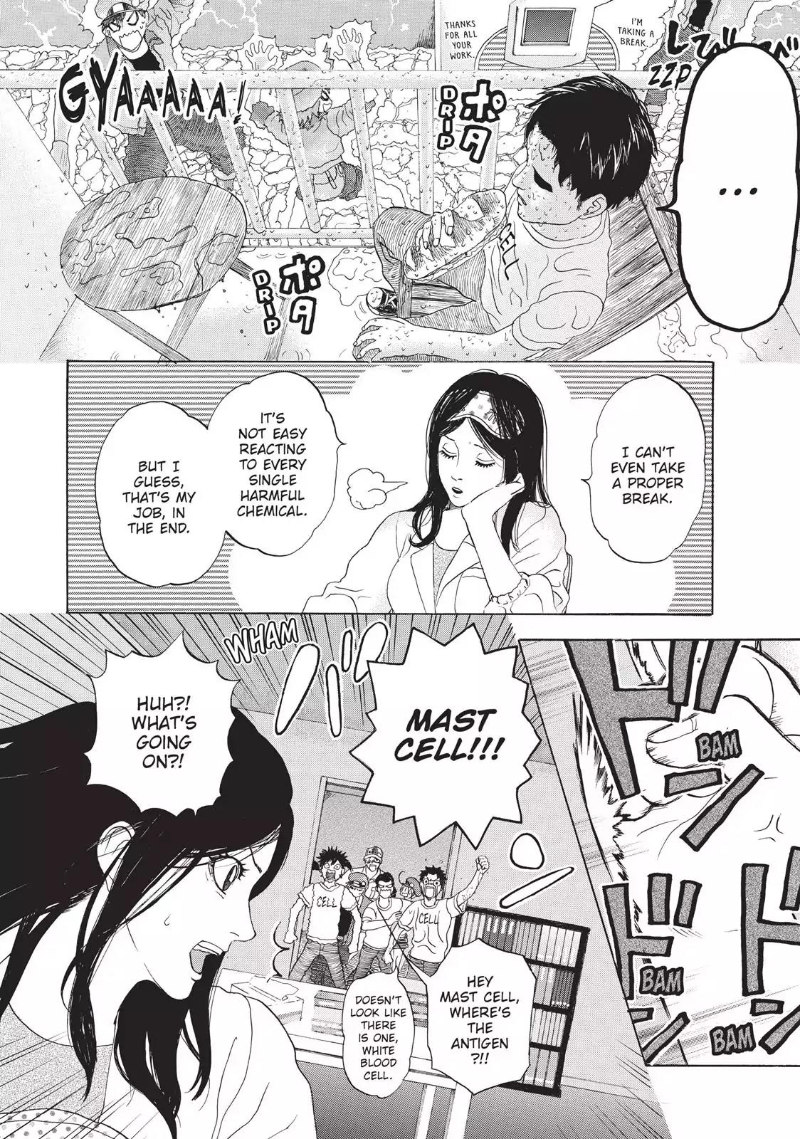 Hataraku Saibou Chapter 16 page 4 - Chapter 16: Dengue Fever