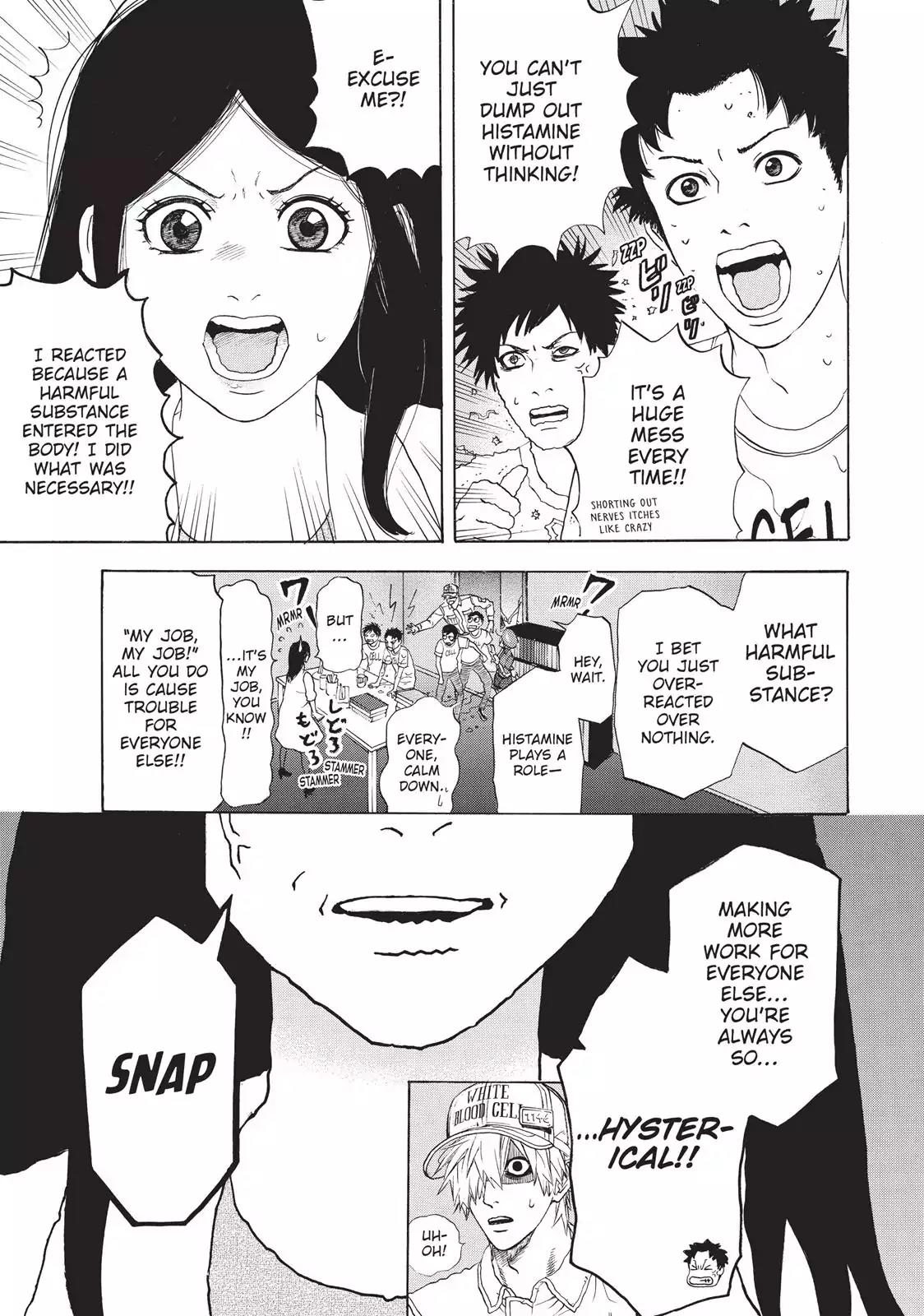 Hataraku Saibou Chapter 16 page 5 - Chapter 16: Dengue Fever